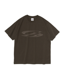 ヴィンテージサークルロゴ半袖Tシャツ（カーキ）