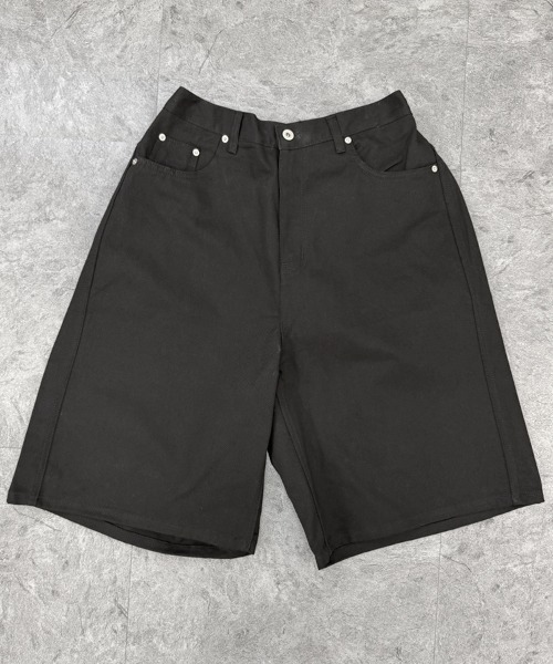 YACA(ヤーカ)の「Cotton Twill Bermuda Pants/コットンツイルバミューダパンツ(その他パンツ・レディース・ブラック・FREE)」の9枚目の写真