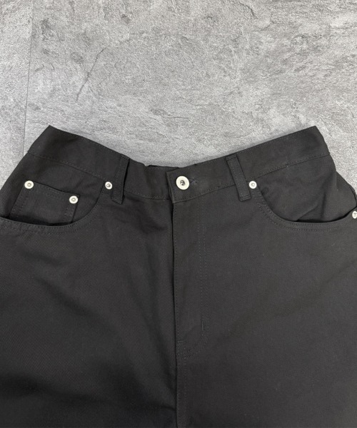 YACA(ヤーカ)の「Cotton Twill Bermuda Pants/コットンツイルバミューダパンツ(その他パンツ・レディース・ブラック・FREE)」の10枚目の写真