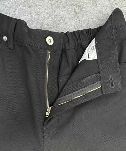 YACA(ヤーカ)の「Cotton Twill Bermuda Pants/コットンツイルバミューダパンツ(その他パンツ・レディース・ブラック・FREE)」の11枚目の写真