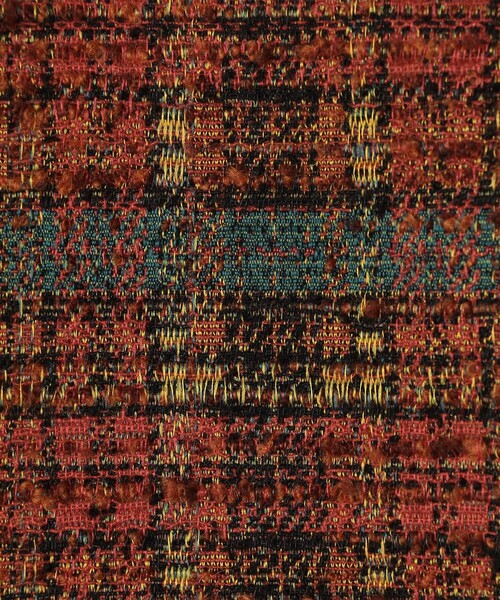 MACPHEE(マカフィー)の「ジャカード フレンチスリーブジャケット(ノーカラージャケット・レディース・レッド系その他2・36)」の13枚目の写真