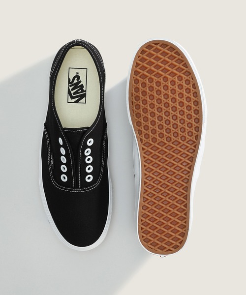 VANS(バンズ)の「オーセンティック ゴア / Authentic Gore BLACK/WHITE VN000VA9BA21(スリッポン・メンズ・ブラック・11/8/10/9/8.5/9.5/10.5/11.5/7.5)」の3枚目の写真