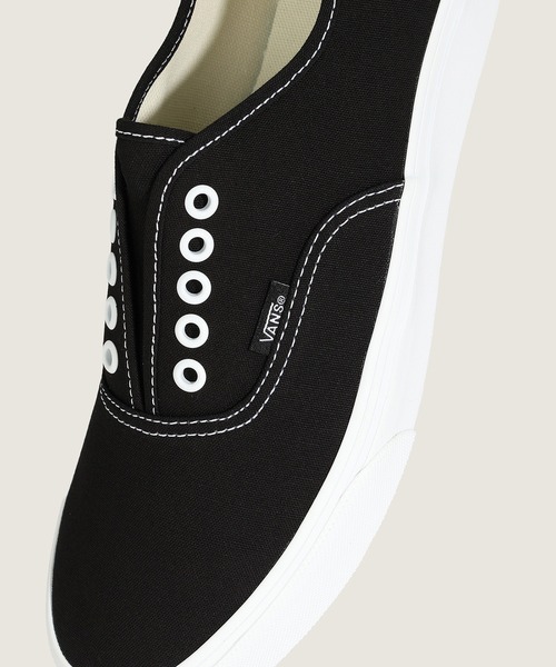 VANS(バンズ)の「オーセンティック ゴア / Authentic Gore BLACK/WHITE VN000VA9BA21(スリッポン・メンズ・ブラック・11/8/10/9/8.5/9.5/10.5/11.5/7.5)」の5枚目の写真