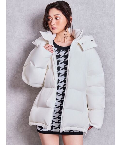 GYDA(ジェイダ)の「LONG SLEEVE SIDE OPENニットミニワンピース(ワンピース・レディース・その他1/ブラック・FREE/X-SMALL)」の19枚目の写真