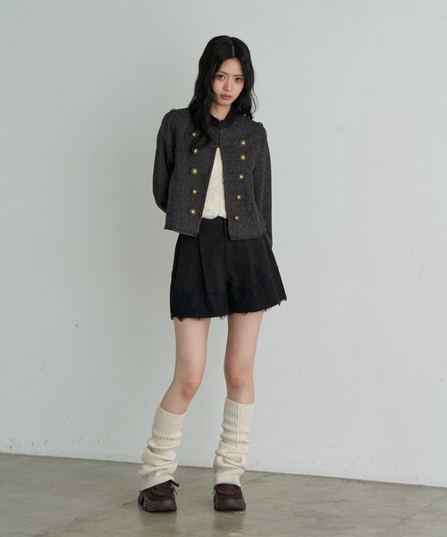 RAY CASSIN(レイカズン)の「レース切替ショートパンツ(その他パンツ・レディース・ブラック系その他2/グレー系その他2・FREE)」の17枚目の写真
