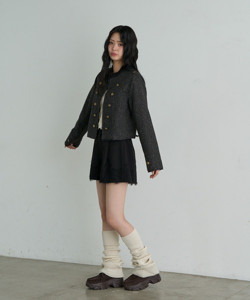 RAY CASSIN(レイカズン)の「レース切替ショートパンツ(その他パンツ・レディース・ブラック系その他2/グレー系その他2・FREE)」の18枚目の写真