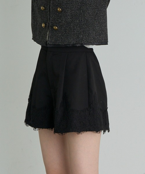 RAY CASSIN(レイカズン)の「レース切替ショートパンツ(その他パンツ・レディース・ブラック系その他2/グレー系その他2・FREE)」の14枚目の写真