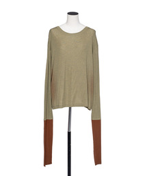 muller of yoshiokubo | muller of yoshiokubo ミュラーオブヨシオクボ / GRADATION OVERSIZE TOP グラデーションオーバーサイズトップス / MLF26102(Tシャツ/カットソー)