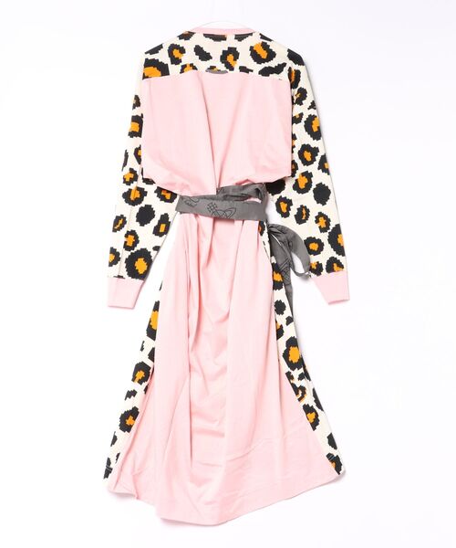Vivienne Westwood(ヴィヴィアンウエストウッド)の「PIXILTED LEOPARD CLAM SHELL DRESS(ワンピース・レディース・イエロー系その他2・FREE)」の2枚目の写真
