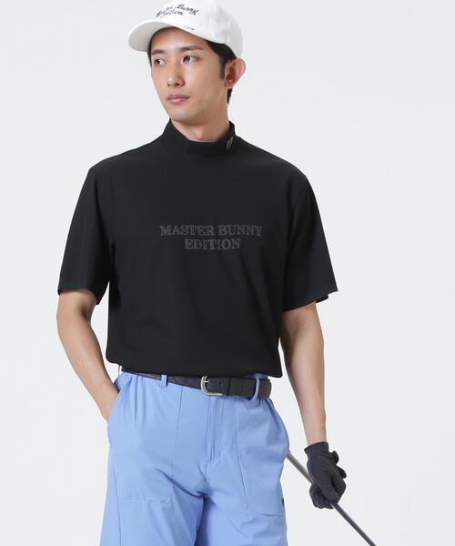 MASTER BUNNY EDITION(マスターバニーエディション)の「リブスタート半袖ハイネックカットソー(Tシャツ/カットソー・メンズ・グレー/ブラック/ホワイト・LARGE/MEDIUM/X-LARGE)」の3枚目の写真