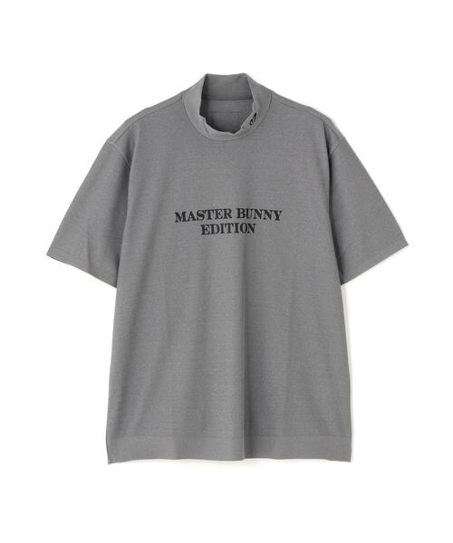MASTER BUNNY EDITION(マスターバニーエディション)の「リブスタート半袖ハイネックカットソー(Tシャツ/カットソー・メンズ・グレー/ブラック/ホワイト・LARGE/MEDIUM/X-LARGE)」の14枚目の写真