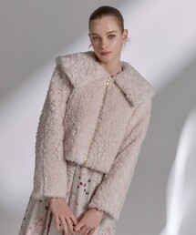 TOCCA（トッカ）の「FUZZY LOP LIKE ファーコート（ムートンコート）」