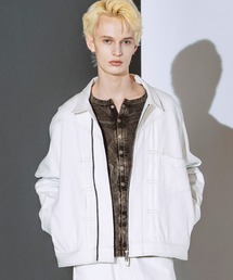 NO ID.（ノーアイディ）の「【NO ID.】Big Trucker Zip Blouson / ビッグ トラッカー ジップ ブルゾン（ブルゾン）」