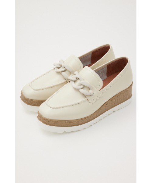 STACCATO(スタッカート)の「ジリアンモードプラットフォーム(ローファー・レディース・ブラック/ホワイト・24.5cm/24cm/23.5cm/23cm/22.5cm)」の1枚目の写真