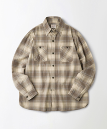 VINTAGE CHECK WORK SHIRT_BEIGE CHECK
