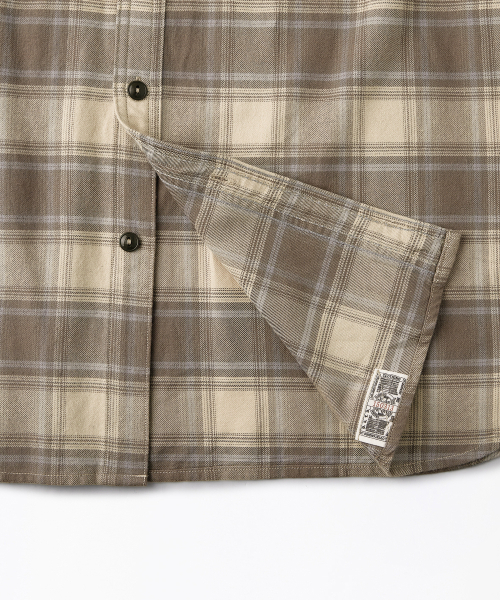 OUTSTANDING(アウトスタンディング)の「VINTAGE CHECK WORK SHIRT_BEIGE CHECK(シャツ/ブラウス・メンズ・その他・SMALL/MEDIUM/LARGE)」の7枚目の写真