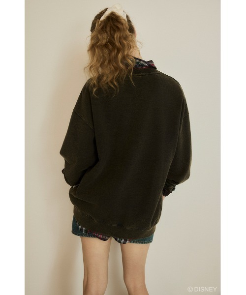 Disney SERIES CREATED by MUS(ディズニーシリーズクリエイテッドバイエムユーエス)の「MD DENIM STYLE C/W プルオーバー(スウェット・レディース・ライトブルー/ライトブラック/ライトピンク・FREE)」の9枚目の写真