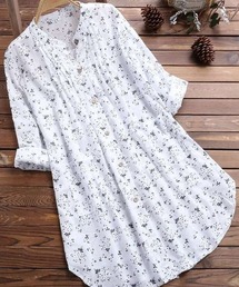 ブラウス トップス ロング 春夏秋 kblouse25