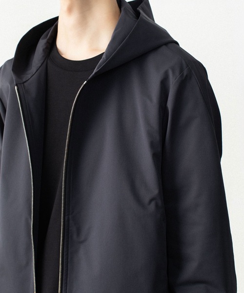 ATTACHMENT(アタッチメント)の「【LIMITED】ソロテックス ライトダブルクロス ジップアップ フーディー / SOLOTEX LIGHT DOUBLE CLOTH ZIP-UP HOODIE(パーカー・メンズ・ダークグレー/ブラック・1/2/3/4)」の10枚目の写真