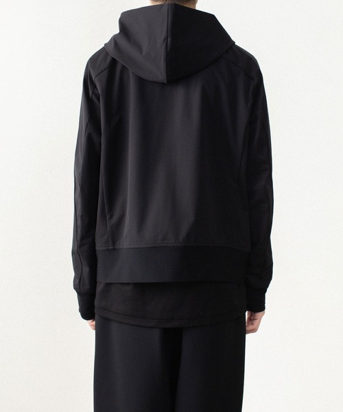 ATTACHMENT(アタッチメント)の「【LIMITED】ソロテックス ライトダブルクロス ジップアップ フーディー / SOLOTEX LIGHT DOUBLE CLOTH ZIP-UP HOODIE(パーカー・メンズ・ダークグレー/ブラック・1/2/3/4)」の21枚目の写真