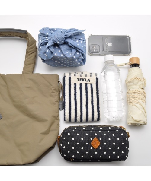 CLEDRAN(クレドラン)の「【軽量 A4対応】CL3880 CITRO PURSE TOTE(トートバッグ・レディース・ネイビー/ライトブラウン/ライトグレー/ブラック・FREE)」の18枚目の写真