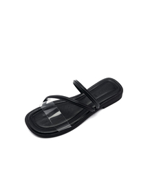 グロッシーフラットサンダル2cm -US9030 (3カラー)