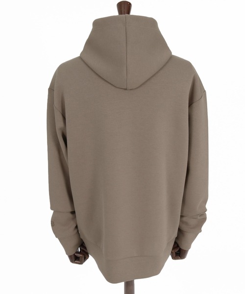 Maison code 13（メゾンコードサーティーン）の「mpa4197- Zip Pocket Double Knit Hoodie パーカー(M26W-01)（パーカー・メンズ・モカ/ブラック・S/M/L）」の12枚目の写真