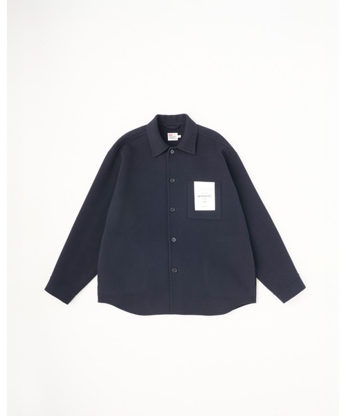 Traditional Weatherwear（トラディショナルウェザーウェア）の「SHIRT 001 REVER（Tシャツ/カットソー・メンズ・ネイビー/ブラック・M）」の2枚目の写真