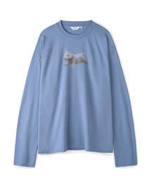 フェイドペット ロングスリーブ ブルー