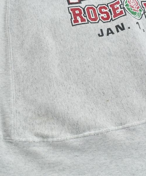VINTAGE(ヴィンテージ)の「【USED】Y2K SANTEE HVYWT "WISCONSIN ROSE BOWL" リバースタイプ スウェット USA製(スウェット・メンズ・グレー・LARGE)」の5枚目の写真