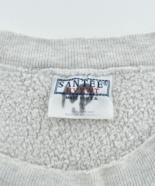 VINTAGE(ヴィンテージ)の「【USED】Y2K SANTEE HVYWT "WISCONSIN ROSE BOWL" リバースタイプ スウェット USA製(スウェット・メンズ・グレー・LARGE)」の7枚目の写真