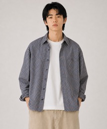 セミオーバーサイズシャツ