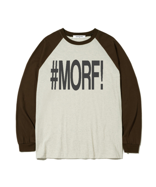 THEMORFHOUSE(ザモーフハウス)の「MORF タイポプリント オーバーサイズ ロングスリーブ ブラック(Tシャツ/カットソー・レディース・その他・SMALL/MEDIUM/LARGE)」の4枚目の写真