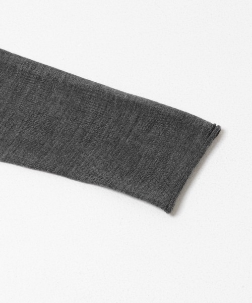 URBAN RESEARCH(アーバンリサーチ)の「WOOL SILK TURTLENECK KNIT(ニット/セーター・レディース・チャコールグレー/ライトブルー/オフホワイト・FREE)」の18枚目の写真