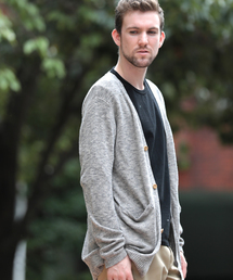 M2squared | 【M2SQUARED】綿麻ロングカーディガン(カーディガン/ボレロ)