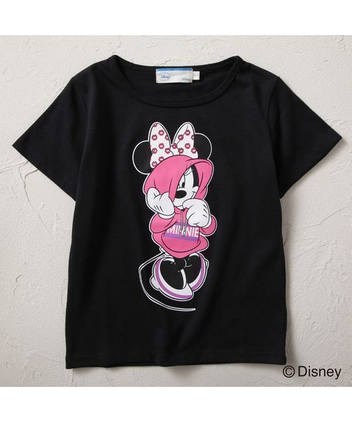Disney ディズニー の Disney ディズニー キセカエミニーtシャツ Tシャツ カットソー Wear