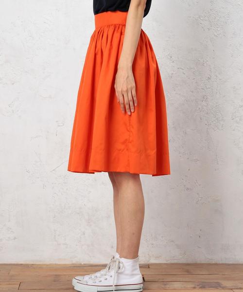 green label relaxing（グリーンレーベルリラクシング）の「CF CONPANIA Orange スカート◆（スカート・レディース・オレンジ・MEDIUM）」の4枚目の写真