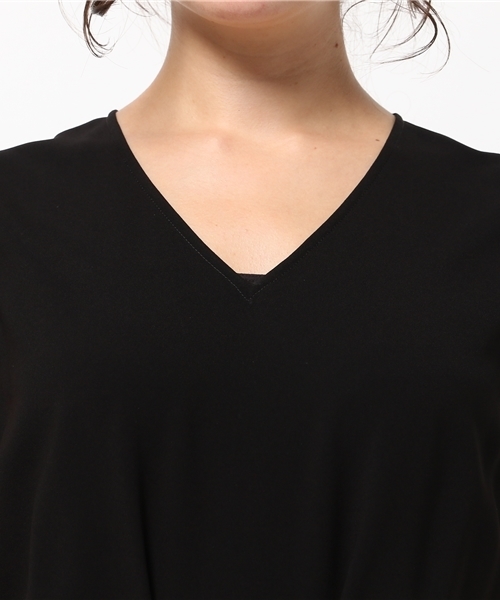 22 OCTOBRE（ヴァンドゥ－オクトーブル）の「スカーチョオールインワン（つなぎ/オールインワン・レディース・ブラック/ベージュ・38）」の6枚目の写真