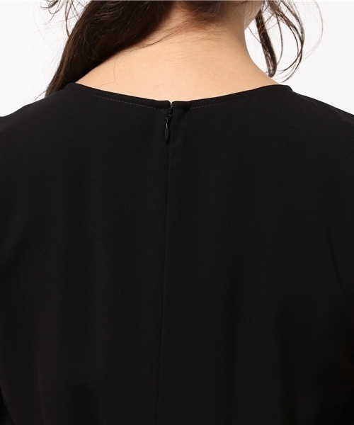 22 OCTOBRE（ヴァンドゥ－オクトーブル）の「スカーチョオールインワン（つなぎ/オールインワン・レディース・ブラック/ベージュ・38）」の7枚目の写真