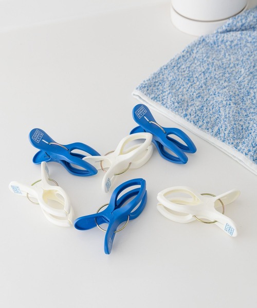 LAUNDROMAT&TUB]6ピンチセットY（ランドリーグッズ）｜niko and