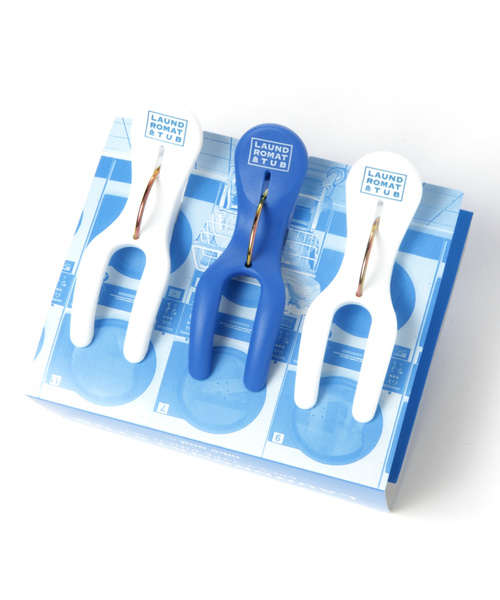 niko and...（ニコアンド）の「[LAUNDROMAT&TUB]6ピンチセットY（ランドリーグッズ・レディース・ホワイト/ピンク・0）」の9枚目の写真