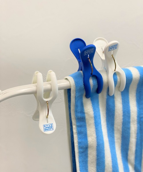 niko and...（ニコアンド）の「[LAUNDROMAT&TUB]6ピンチセットY（ランドリーグッズ・レディース・ホワイト/ピンク・0）」の12枚目の写真