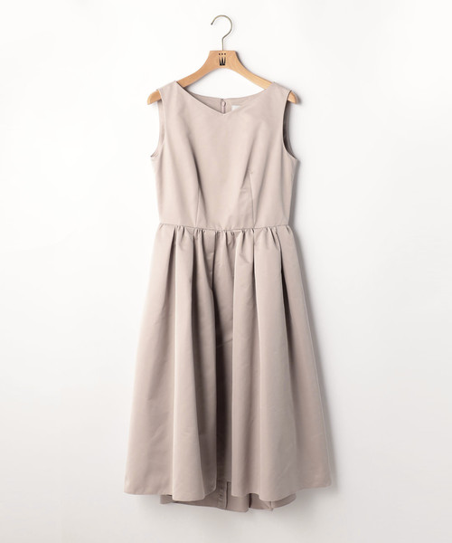 Tiara(ティアラ)の「バックリボンドレス(ワンピース・レディース・ピンクベージュ/ブラック/ネイビー・L/S/M)」の10枚目の写真