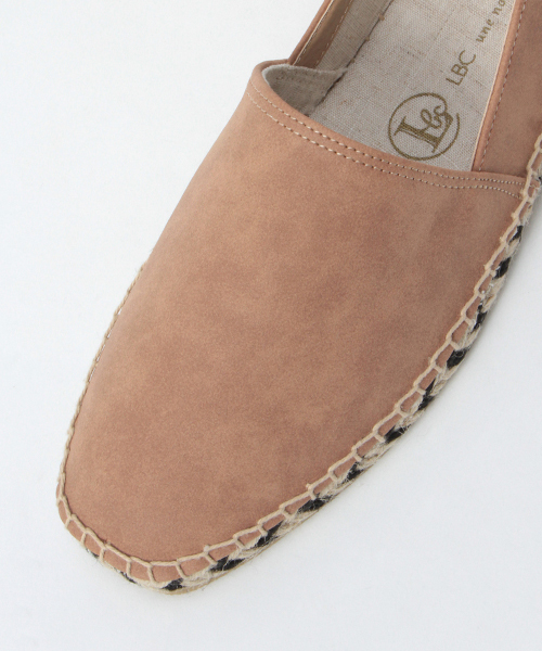 LBC（エルビーシー）の「スクエアエスパ（その他シューズ・レディース・ピンク系その他/チャコールグレー/オフホワイト・L/M/LARGE/MEDIUM）」の7枚目の写真