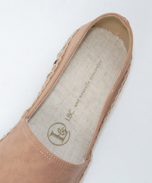 LBC（エルビーシー）の「スクエアエスパ（その他シューズ・レディース・ピンク系その他/チャコールグレー/オフホワイト・L/M/LARGE/MEDIUM）」の8枚目の写真