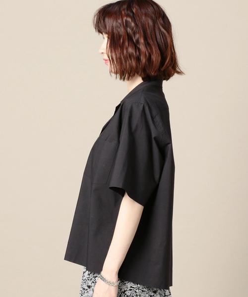 AURALEE（オーラリー）の「＜AURALEE＞オープンカラーシャツ Ψ（シャツ/ブラウス・レディース・ホワイト/ブラック・1）」の12枚目の写真