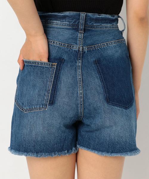 Another Edition（アナザーエディション）の「デニムショートパンツ ◆（デニムパンツ・レディース・コバルトブルー・MEDIUM/SMALL）」の6枚目の写真
