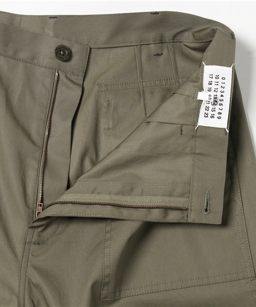 マルジェラ　パンツ　カーキー Maison Margiela / メゾンマルジェラ | 2022SS | ベルテッド