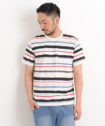 CIAOPANIC TYPY | ハンドマルチボーダーTee(Tシャツ/カットソー)