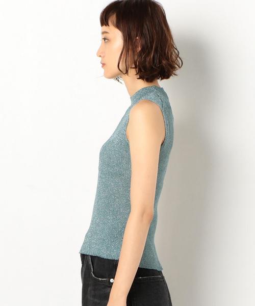 Another Edition（アナザーエディション）の「ラメNSLプルオーバ－ ◆（Tシャツ/カットソー・レディース・ライトブルー/ブラウン・FREE）」の5枚目の写真